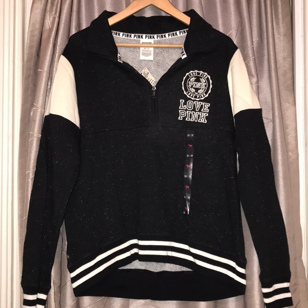 NWT! Pink 1/4 Zip Pullover
